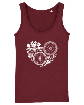 BICICLETA Burgundy