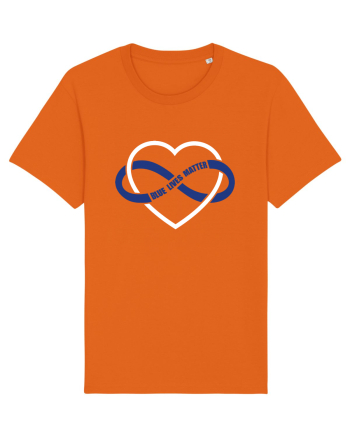 BLUE Bright Orange