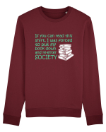 BOOK Bluză mânecă lungă Unisex Rise