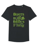 BRIDE Tricou mânecă scurtă guler larg Bărbat Skater