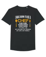 CHEF Tricou mânecă scurtă guler larg Bărbat Skater