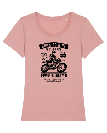 Born to Ride Motocross Black Canyon Pink