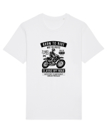 Born to Ride Motocross Black Tricou mânecă scurtă Unisex Rocker