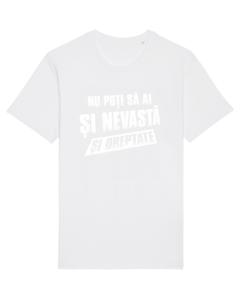 Nu poti sa ai si nevasta si dreptate. White