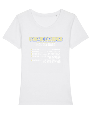 Graphic designer White