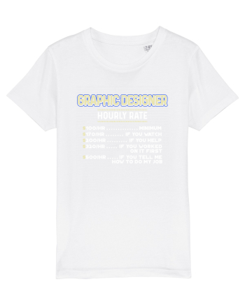 Graphic designer White