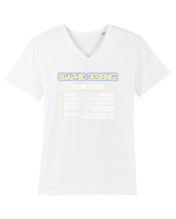 Graphic designer White