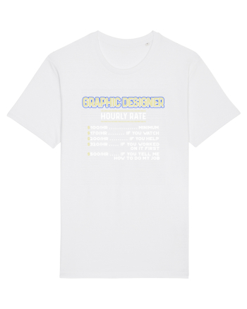 Graphic designer White