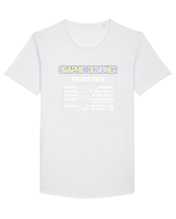 Graphic designer White