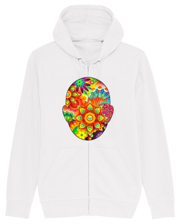 Psyhedelic Men White