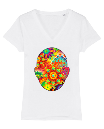 Psyhedelic Men White