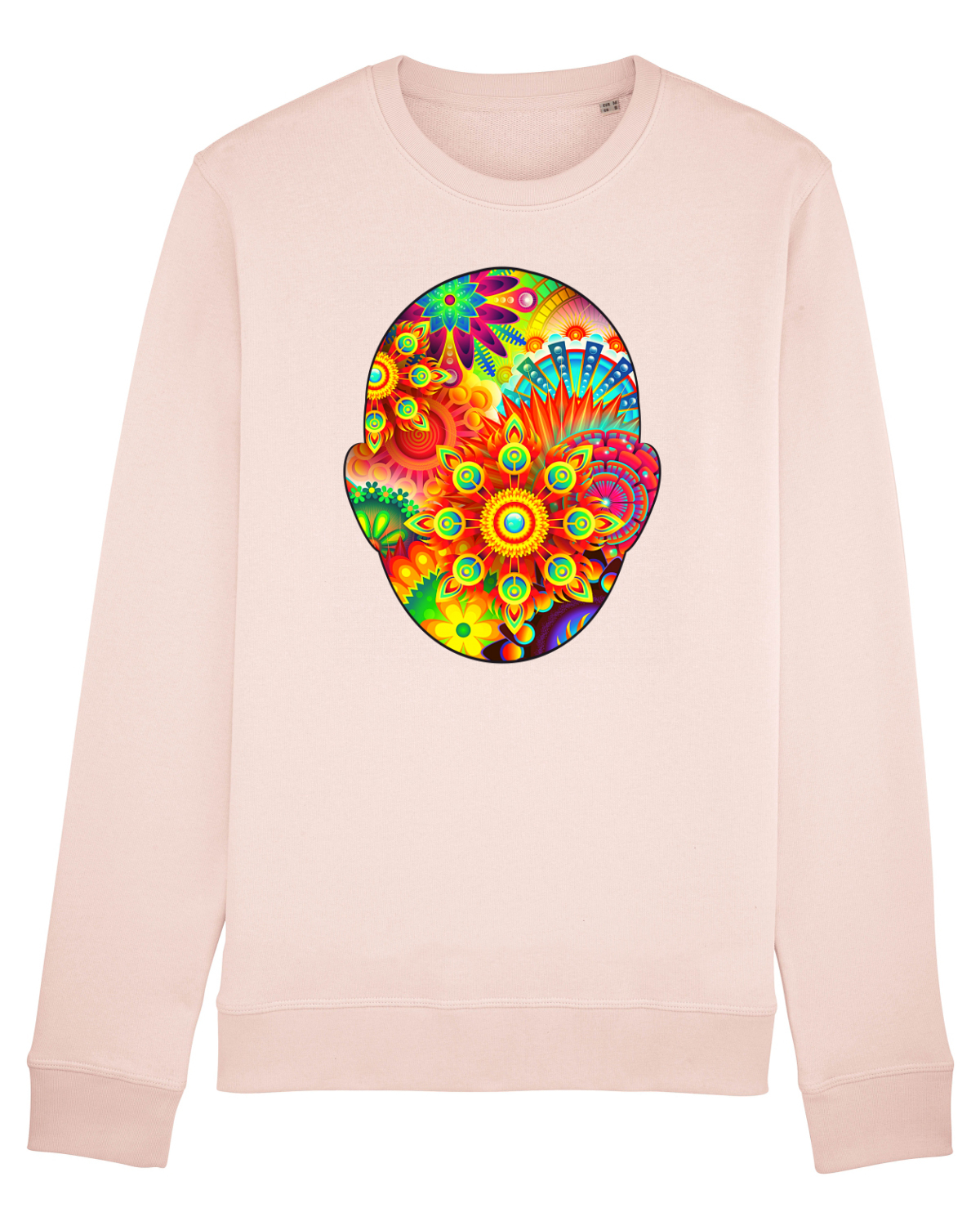 Bluză mânecă lungă Unisex Rise Candy Pink