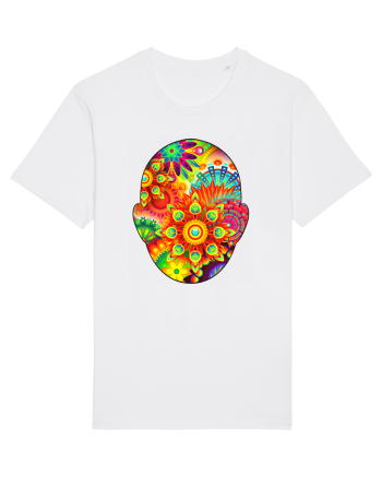 Psyhedelic Men White