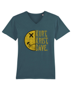 Nirvana 90'S Grunge Tricou mânecă scurtă guler V Bărbat Presenter
