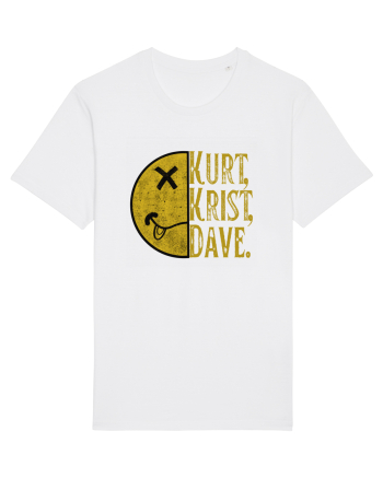 Nirvana 90'S Grunge White