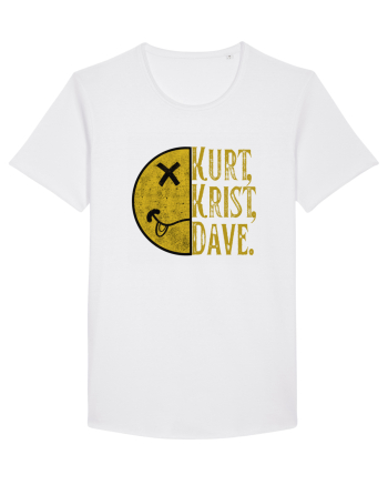 Nirvana 90'S Grunge White