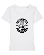 Boxing Academy Black Tricou mânecă scurtă guler larg fitted Damă Expresser