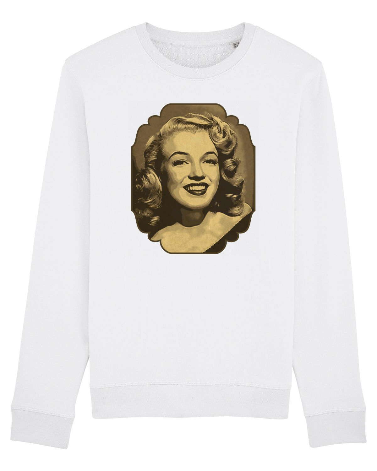 Bluză mânecă lungă Unisex Rise White