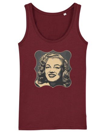 Marilyn Monroe Burgundy