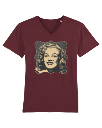 Marilyn Monroe Burgundy