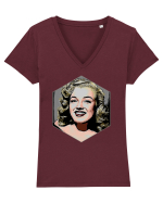 Marilyn Monroe Tricou mânecă scurtă guler V Damă Evoker