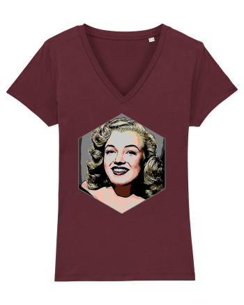 Marilyn Monroe Burgundy