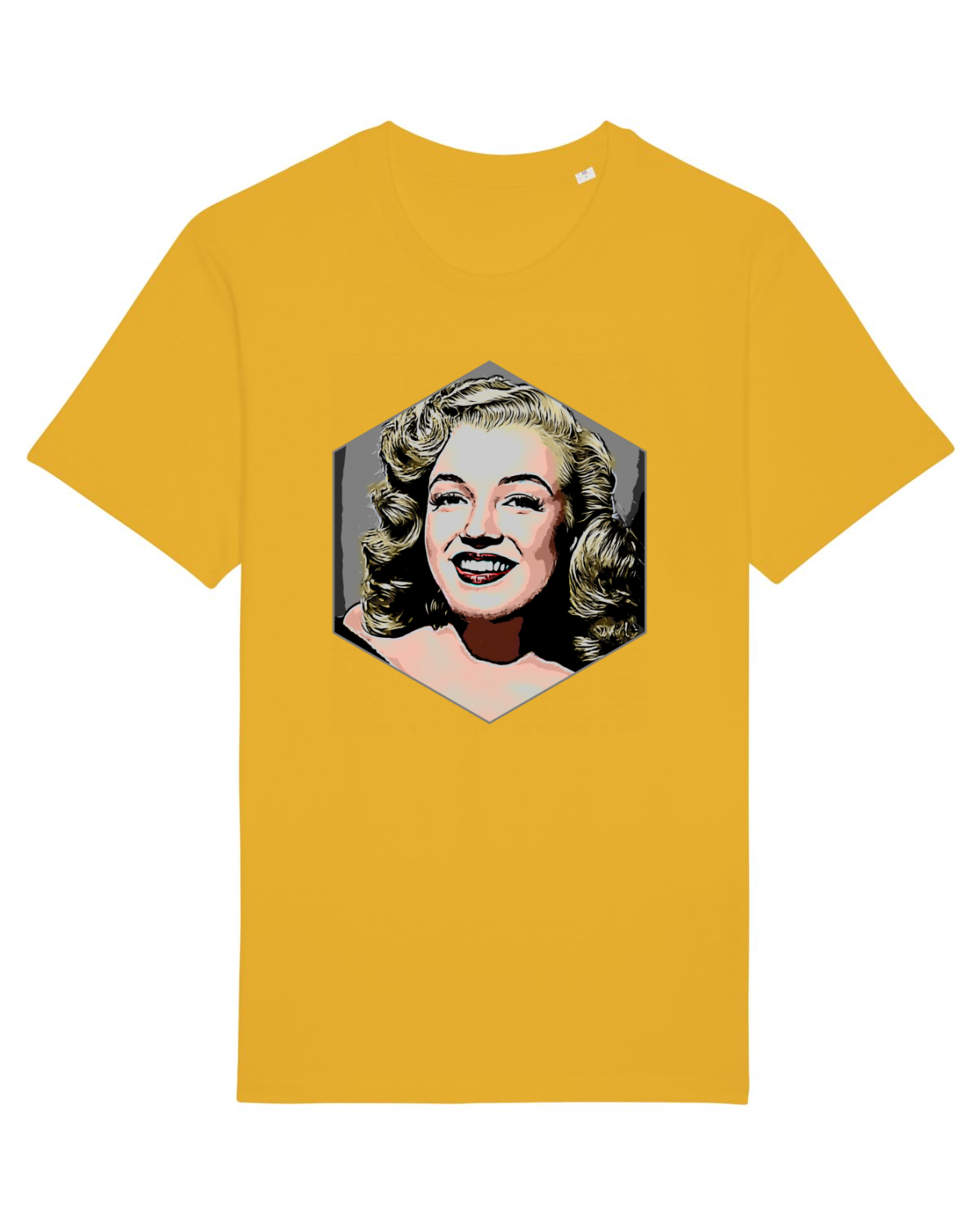 Tricou mânecă scurtă Unisex Rocker Spectra Yellow
