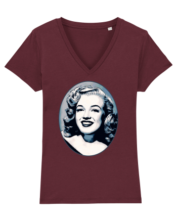 Marilyn Monroe Burgundy