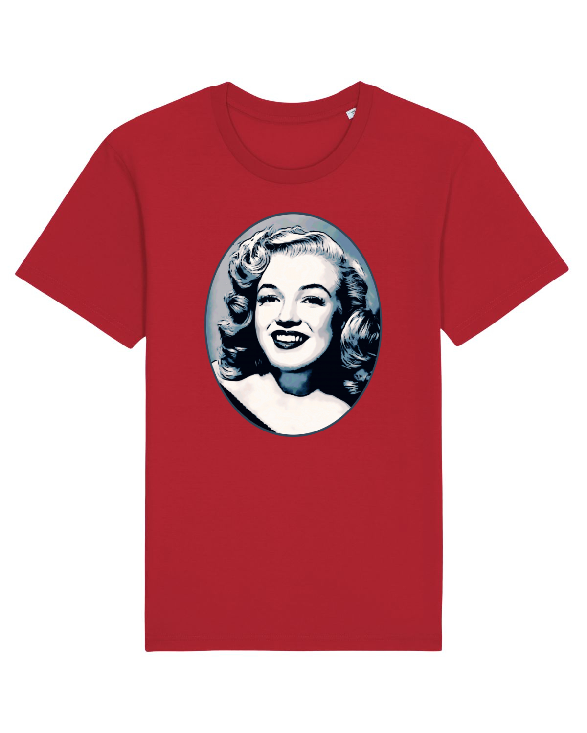 Tricou mânecă scurtă Unisex Rocker Red