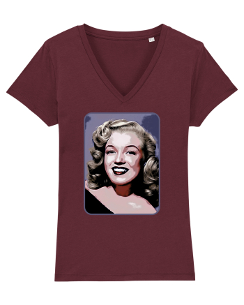 Marilyn Monroe Burgundy