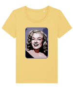 Marilyn Monroe Tricou mânecă scurtă guler larg fitted Damă Expresser