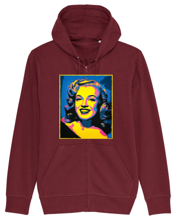 Marilyn Monroe Burgundy