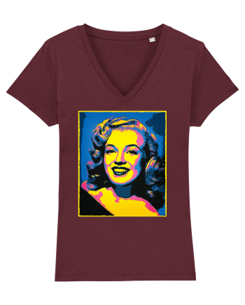 Marilyn Monroe Burgundy