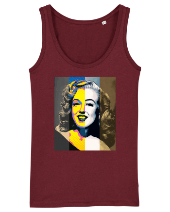 Marilyn Monroe Burgundy