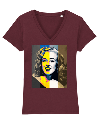 Marilyn Monroe Burgundy