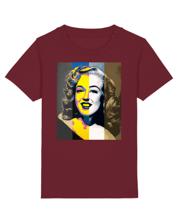 Marilyn Monroe Burgundy