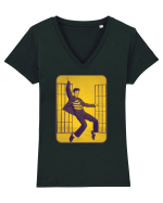Elvis Presley  Tricou mânecă scurtă guler V Damă Evoker