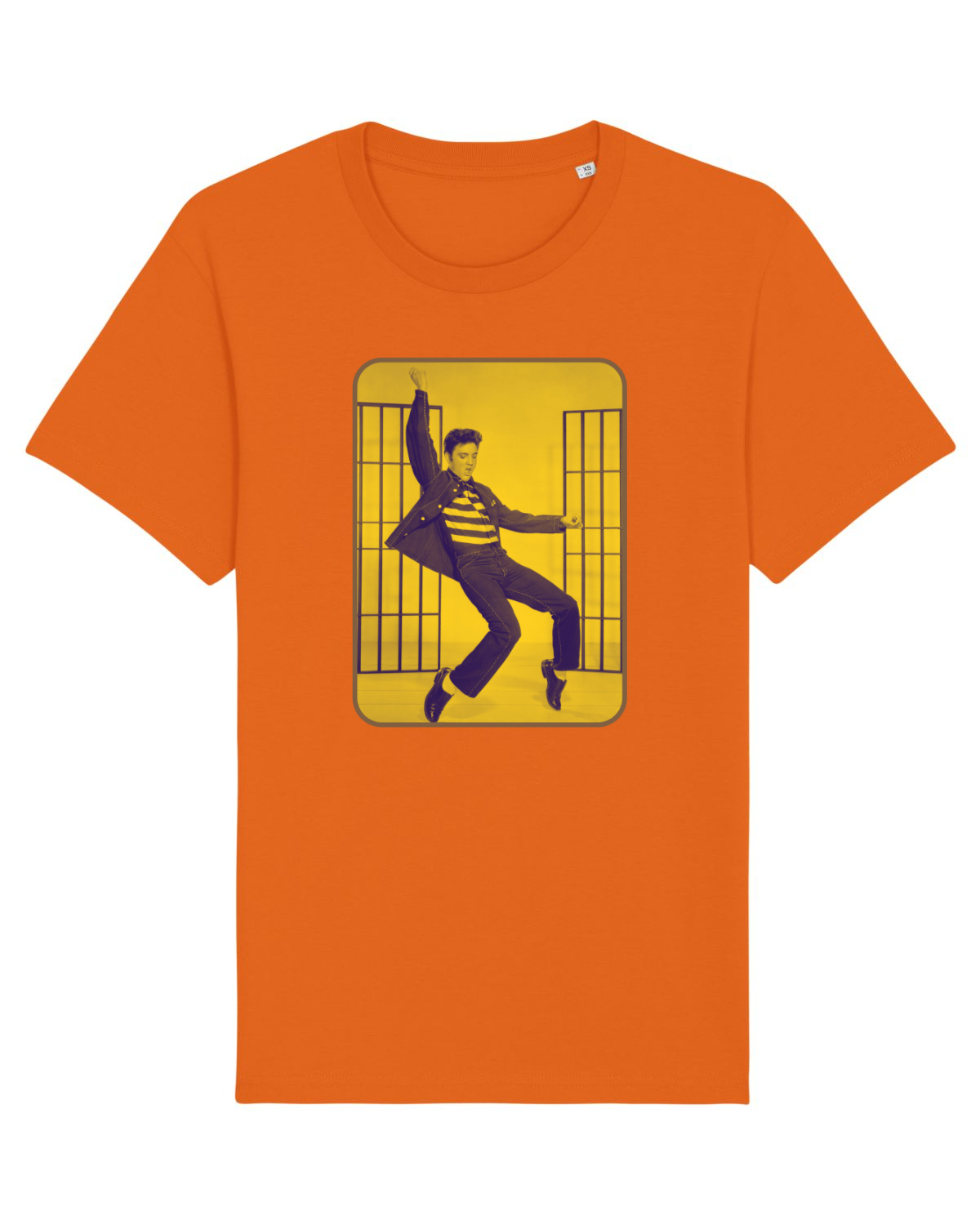 Tricou mânecă scurtă Unisex Rocker Bright Orange
