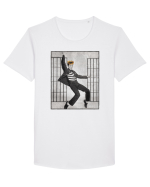 Elvis Presley  Tricou mânecă scurtă guler larg Bărbat Skater
