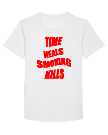 Time heals/Smoking kills White
