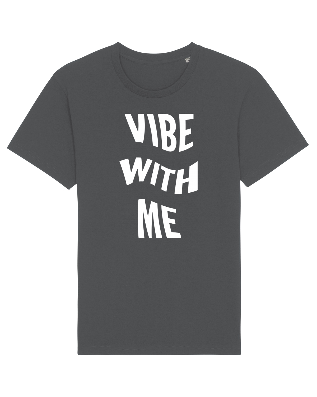 Tricou mânecă scurtă Unisex Rocker Anthracite