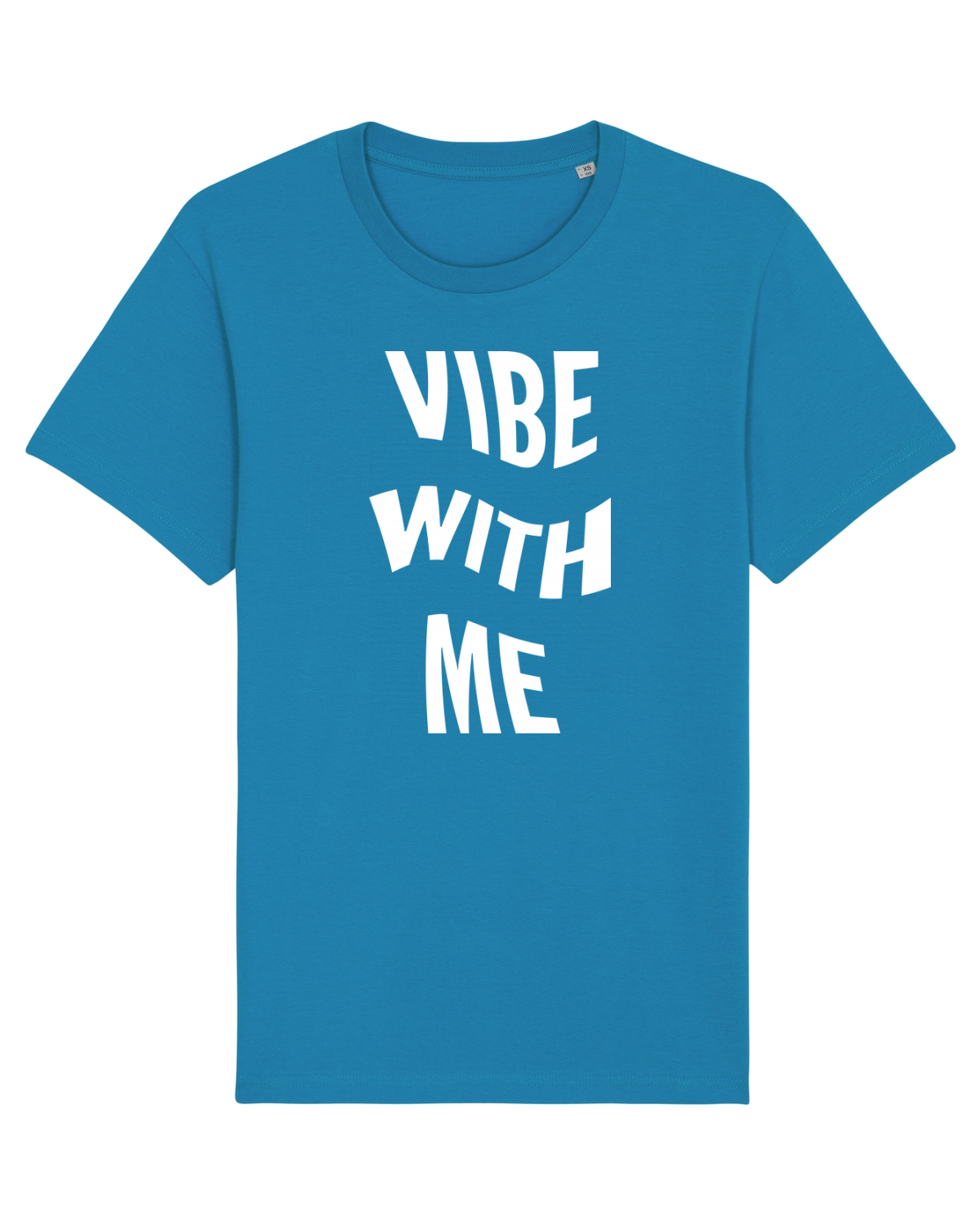 Tricou mânecă scurtă Unisex Rocker Azur