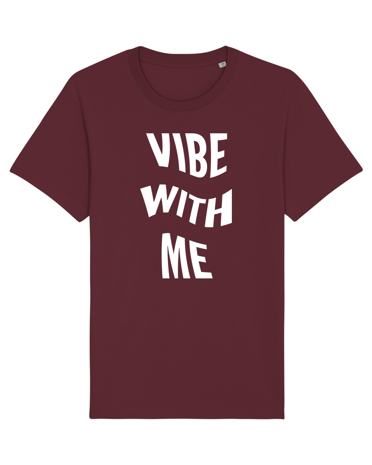 Tricou mânecă scurtă Unisex Rocker Burgundy