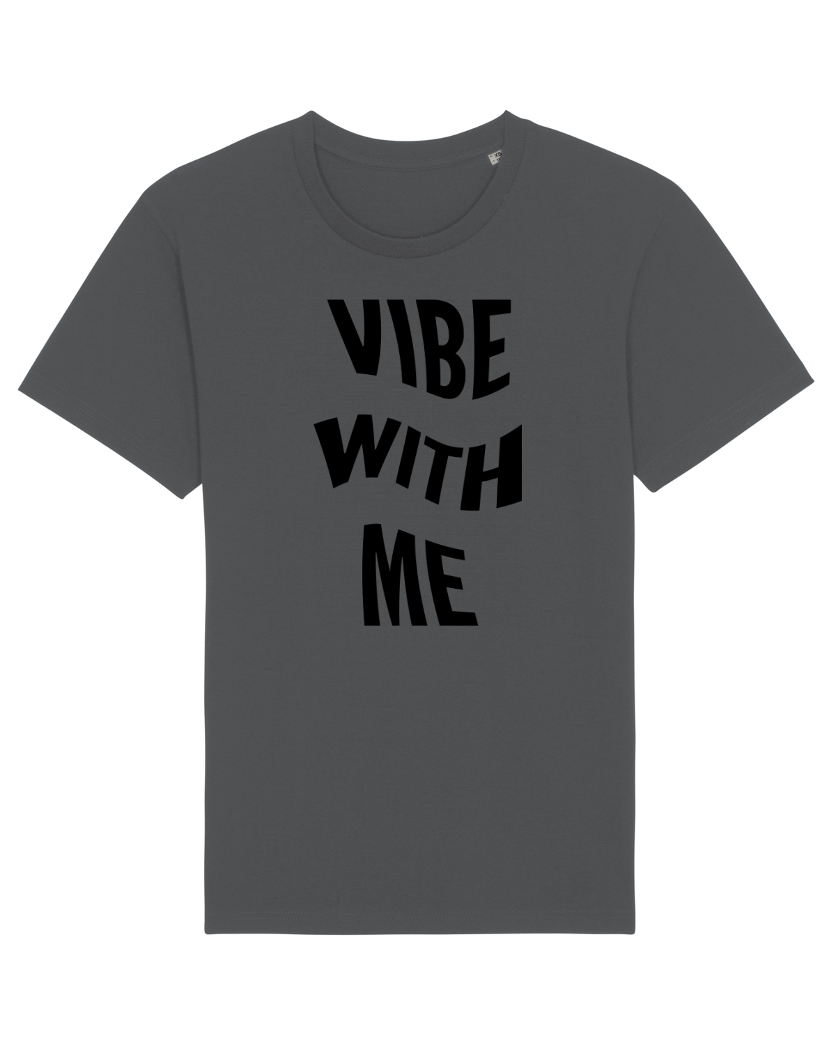 Tricou mânecă scurtă Unisex Rocker Anthracite