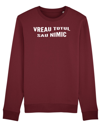 Vreau totul sau nimic Burgundy