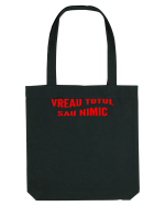 Vreau totul sau nimic Sacoșă textilă