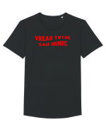 Vreau totul sau nimic Tricou mânecă scurtă guler larg Bărbat Skater