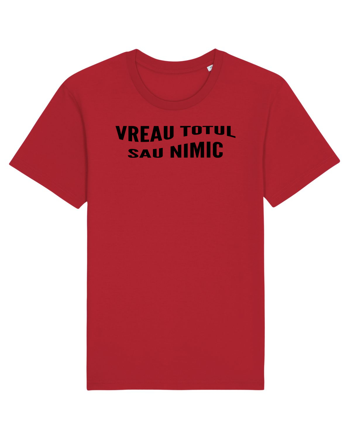 Tricou mânecă scurtă Unisex Rocker Red