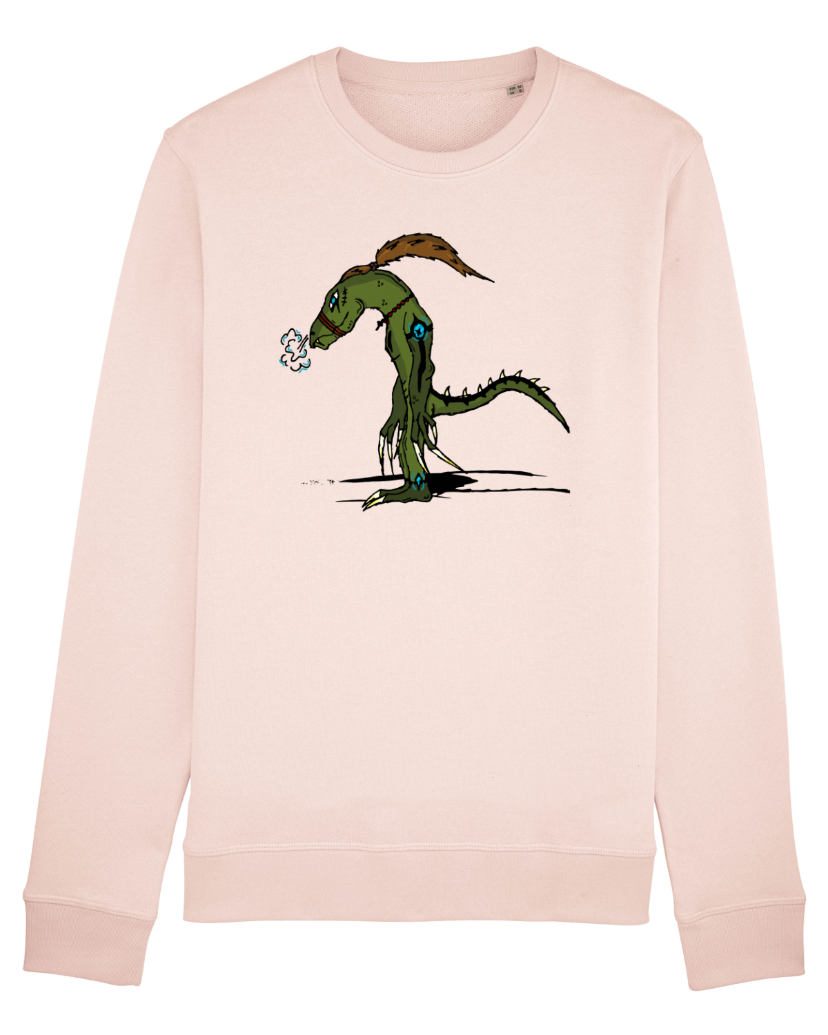 Bluză mânecă lungă Unisex Rise Candy Pink