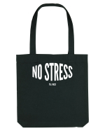 No stress/I'll pass Sacoșă textilă